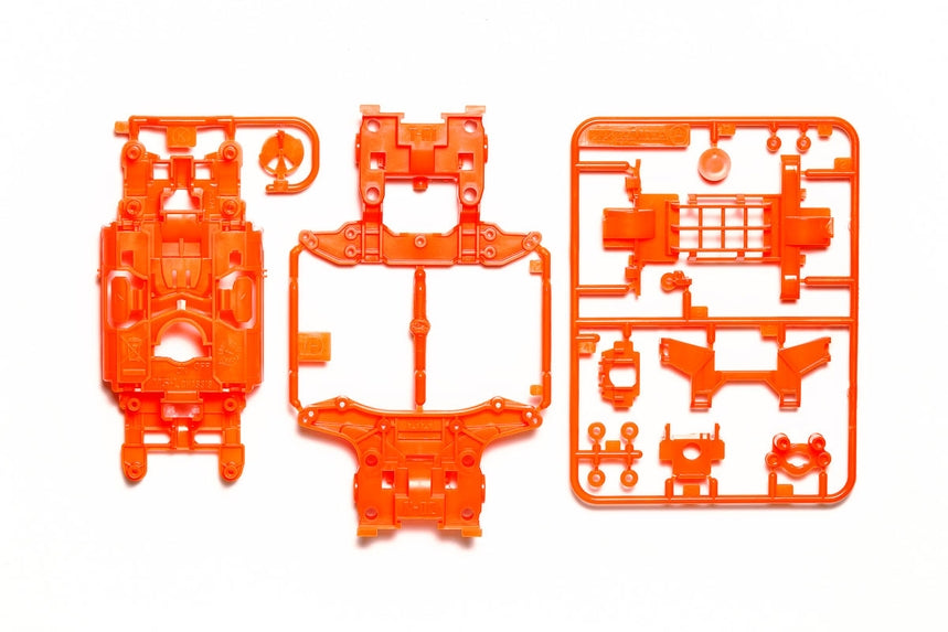 TAMIYA MS CHASSIS SET FL ORANGE